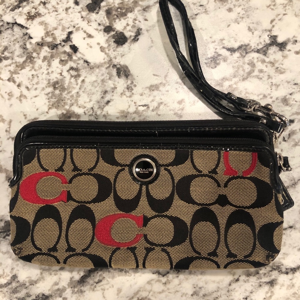 Coach wristlet
